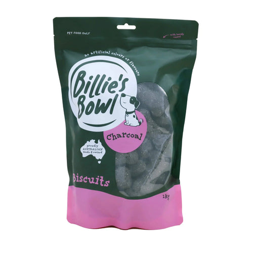 Billie's Bowl Charcoal Dog Treats 1kg